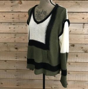 Fate Stitch Fix Tri Color Sweater